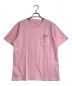 KAWS（カウズ）の古着「KAWS：HOLIDAYポケットTシャツ」｜ピンク