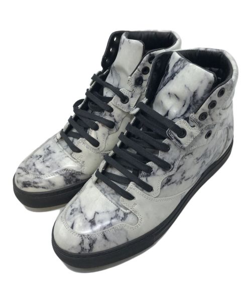 BALENCIAGA（バレンシアガ）BALENCIAGA (バレンシアガ) BALENCIAGA　　　マルチマテリアル マーブル スニーカー　　410942 グレー サイズ:36の古着・服飾アイテム