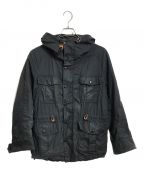 Barbour×MARGARET HOWELLバブアー×マーガレットハウエル）の古着「LIGHT WEIGHT OIL POPLIN」｜ブラック