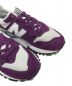 中古・古着 NEW BALANCE (ニューバランス) NEW BALANCE　　MS1300TD ビブラムソールスニーカー パープル サイズ:26.5：7000円