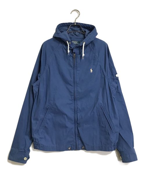 POLO RALPH LAUREN（ポロ・ラルフローレン）POLO RALPH LAUREN (ポロ・ラルフローレン) POLO RALPH LAUREN　　フーデッドジャケット ブルー サイズ:Sの古着・服飾アイテム