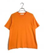 THE SHINZONEザ シンゾーン）の古着「SUVIN KNIT TEE スビン ニット Tシャツ　THE SHINZONE（ザシンゾーン）レディース　オレンジ　SIZE　FO」｜オレンジ