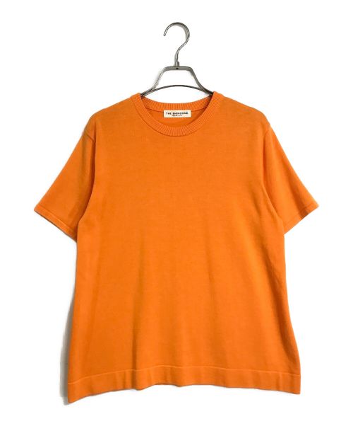 THE SHINZONE（ザ シンゾーン）THE SHINZONE (ザ シンゾーン) SUVIN KNIT TEE スビン ニット Tシャツ　THE SHINZONE（ザシンゾーン）レディース　オレンジ　SIZE　FO オレンジ サイズ:F0の古着・服飾アイテム