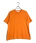 THE SHINZONE（ザ シンゾーン）の古着「SUVIN KNIT TEE スビン ニット Tシャツ　THE SHINZONE（ザシンゾーン）レディース　オレンジ　SIZE　FO」｜オレンジ