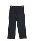 MHL（エムエイチエル）の古着「FINE COMPACT COTTON POPLIN TROUSERS /コットンパンツ　MHL（エムエイチエル）メンズ　SIZE　M」｜ブラック