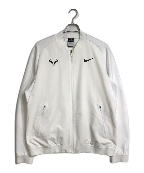 NIKE（ナイキ）NIKE (ナイキ) NIKE　　プレミアムRAFAジャケット/トラックジャケット　　728987-101 ホワイト サイズ:Lの古着・服飾アイテム