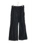 Ganni（ガニー）の古着「Ganni　　Pleated Satin Pants」｜ブラック