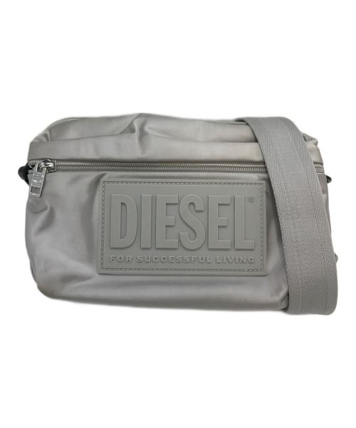 DIESEL（ディーゼル）DIESEL (ディーゼル) DIESEL　　　ナイロン クロスボディバッグ　　　P3895 グレー サイズ:P3895の古着・服飾アイテム