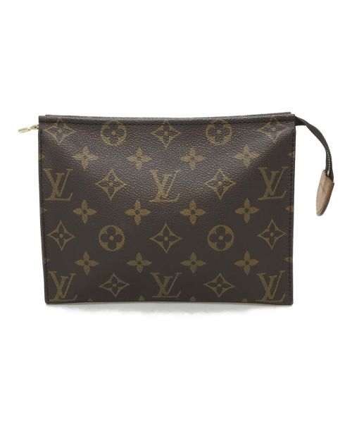 LOUIS VUITTON（ルイ ヴィトン）LOUIS VUITTON (ルイ ヴィトン) LOUIS VUITTON　　ポーチ　　M47546　　トワレット15 ブラウン サイズ:実寸参照の古着・服飾アイテム