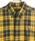 FRED PERRY (フレッドペリー) BOLD TARTAN  SHIRT  タータンチェックシャツ　チェックシャツ　ワンポイント刺繍シャツ　ロゴ刺繍シャツ　長袖	M7556 480 イエロー サイズ:L：3980円