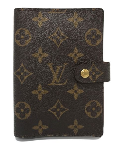 LOUIS VUITTON（ルイ ヴィトン）LOUIS VUITTON (ルイ ヴィトン) LOUIS VUITTON　　手帳カバー　　R20005   アジェンダPM サイズ:実寸参照の古着・服飾アイテム