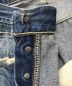 中古・古着 LEVI'S (リーバイス) LEVI'S 501XX47前期デニムパンツ オリジナル 実物 ポケット裏シングル トップボタン裏Vステッチ 片面赤タブ 隠しリベット ブルー サイズ:W82L72：500000円