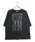 Vivienne Westwood man（ヴィヴィアン ウェストウッド マン）の古着「Vivienne Westwood man　　ART LOVER ビッグロングＴシャツ　　VW-LP-76579」｜ブラック