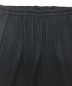 PLEATS PLEASE (プリーツプリーズ) フロントスリットプリーツスカート　プリーツスカート　ロングスカート　pleats skirt  PP04-JG642 ブラック サイズ:3：15000円