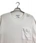 WHITE MOUNTAINEERING (ホワイトマウンテ二アニング) WHITE MOUNTAINEERING　　OVERSIZED T-SHIRT  WR1871502 ホワイト サイズ:3：3980円