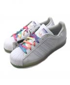 adidasアディダス）の古着「スーパースター/レインボーカラー/FWHT」｜ホワイト/マルチカラー/FWHT