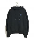 ADER errorアーダーエラー）の古着「Stone logo hoodie ストーンロゴパーカー」｜ブラック