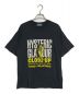 Hysteric Glamour（ヒステリックグラマー）の古着「CLOSE UP Tシャツ　　グラフィックTシャツ」｜ブラック