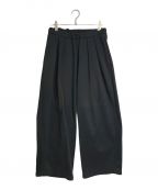 THE SEED BY WILLY CHAVARRIAザ シード バイ ウィリーチャバリア）の古着「ワイドスウェットパンツ　wide sweat  pants」｜ブラック