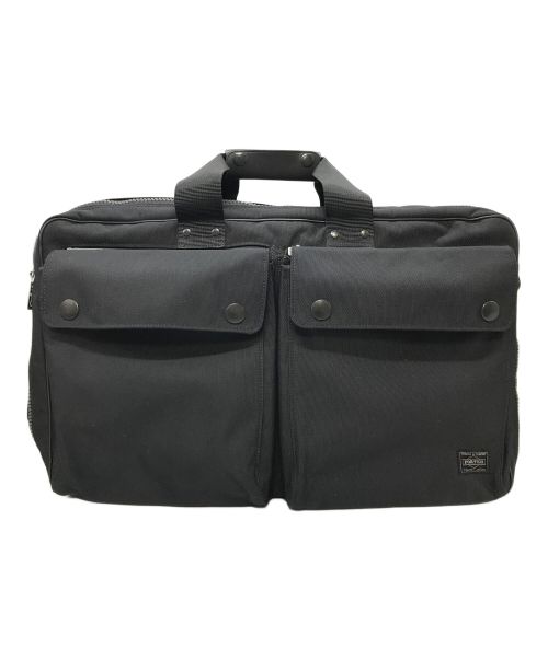 PORTER（ポーター）PORTER (ポーター) 2WAY DUFFLE BAG ダッフルバッグ　ハンドバッグ　ショルダーバッグ　大容量 ブラック サイズ:実寸参照の古着・服飾アイテム