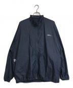 FreshServiceフレッシュサービス）の古着「PERTEX QUANTUM AIR PACKABLE STAND COLLAR SHELL/ストレッチ/防風/通気性能」｜ネイビー