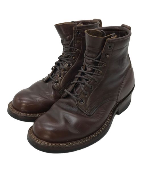 WHITE'S BOOTS（ホワイツブーツ）WHITE'S BOOTS (ホワイツブーツ) スモークジャンパー レザー ブーツ ブラウン サイズ:9 1/2 Eの古着・服飾アイテム