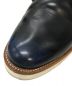 中古・古着 GRENSON (グレンソン) シングルモンクストラップシューズ ネイビー サイズ:9G：7000円