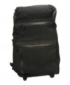 AS2OVアッソブ）の古着「WATER PROOF CORDURA 305D ROUND ZIP BACKPACK バックパック リュックサック」｜ブラック