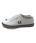 FRED PERRY (フレッドペリー) KINGSTON TWILLローカットスニーカー ホワイト×ブラック サイズ:EU38：4480円