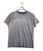 Maison Margielaメゾンマルジェラ）の古着「23SS ロゴ半袖カットソー　Tシャツ　TEE   半袖　ロゴプリント」｜パープル
