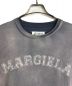 Maison Margiela (メゾンマルジェラ) 23SS ロゴ半袖カットソー　Tシャツ　TEE   半袖　ロゴプリント パープル サイズ:L：24000円