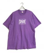 SUPREMEシュプリーム）の古着「23AW Warm Up Tee/半袖カットソー/コットンTシャツ」｜パープル