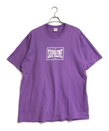 SUPREME（シュプリーム）の古着「23AW Warm Up Tee/半袖カットソー/コットンTシャツ」｜パープル