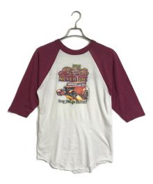 ヴィンテージTシャツ（ヴィンテージTシャツ）の古着「70’Sヴィンテージラグランカットソー」｜ホワイト