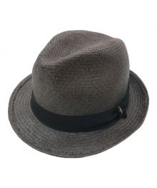 BORSALINO（ボルサリーノ）の古着「オリエンタルパナマハット　ハット　メンズ帽子」｜ブラウン