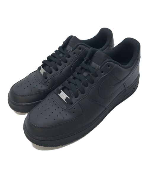 NIKE（ナイキ）NIKE (ナイキ) ローカットスニーカー/AIR FORCE 1 ブラック サイズ:UK8の古着・服飾アイテム