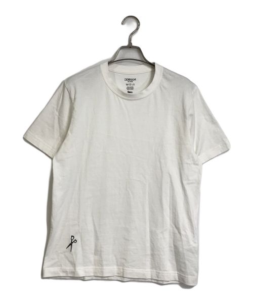 Denham（デンハム）Denham (デンハム) 24SS 2 PACK MIJ BASIC TEE シザースモチーフパックTシャツ/半袖カットソー ホワイト サイズ:Sの古着・服飾アイテム