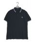 FRED PERRY（フレッドペリー）の古着「ポロシャツ / The Fred Perry Shirt /コットンピケ」｜ブラック×ホワイト