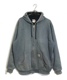 CarHartt（カーハート）の古着「【古着】アクティブジャケット型 スウェットパーカー」｜グレー