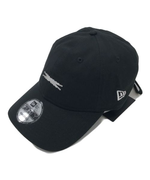 New Era（ニューエラ）New Era (ニューエラ) LE SSERAFIM (ルセラフィム) Metal Ball Cap メタルボールキャップ　ルセラフィムコラボ ブラック サイズ:実寸参照の古着・服飾アイテム