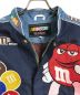 NAS CAR by JH Design (ナスカーバイジェイエイチデザイン) 【古着】M&MS 90’Sレーシングジャケット　90年代　刺繍ジャケット　Racing jacket ブルー×ネイビー サイズ:L：16000円