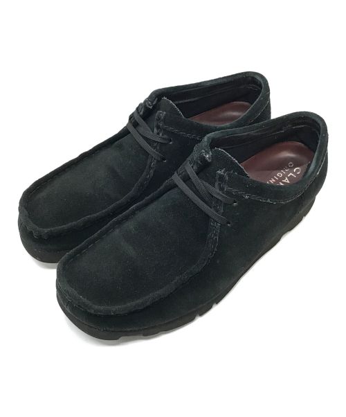 CLARKS（クラークス）CLARKS (クラークス) GORE-TEXワラビーブーツ Wallabee GTX ワラビー ブラック サイズ:UK8 /1の古着・服飾アイテム