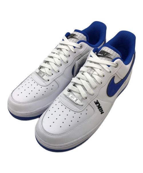 NIKE（ナイキ）NIKE (ナイキ) AIR FORCE 1 LOW 07  エアフォースワン　AF1 ホワイト×ブルー サイズ:29cmの古着・服飾アイテム