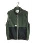 WTAPS（ダブルタップス）の古着「WOZZY VEST フリースベスト」｜グリーン×ブラック