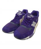 NEW BALANCEニューバランス）の古着「ローカットスニーカー」｜パープル（Plum Purple）