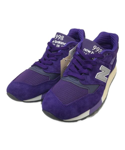 NEW BALANCE（ニューバランス）NEW BALANCE (ニューバランス) ローカットスニーカー パープル（Plum Purple） サイズ:27 未使用品の古着・服飾アイテム