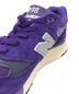 中古・古着 NEW BALANCE (ニューバランス) ローカットスニーカー パープル（Plum Purple） サイズ:27 未使用品：20000円