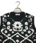 TTT MSW (ティー) Persia Knit Vest ペルシャニットベスト ブラック×グリーン サイズ:M：7000円