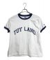 BOYS IN TOYLAND（ボーイズイントイランド）の古着「リンガーTシャツ」｜ホワイト×ネイビー