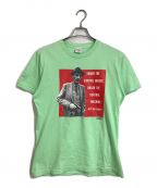 SUPREMEシュプリーム）の古着「16SS Burroughs Tee Tシャツ　半袖　S/S」｜グリーン